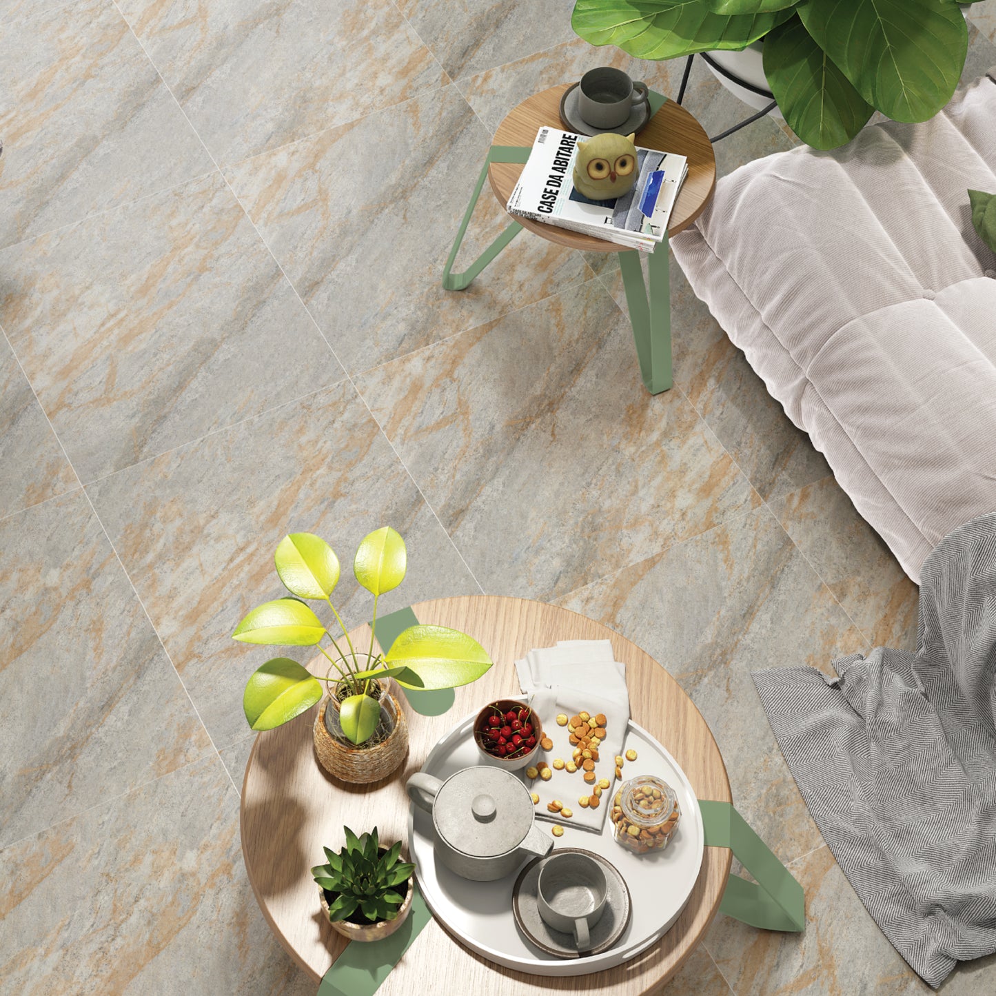 Rock Rust Mission Color Body Porcelain Tile