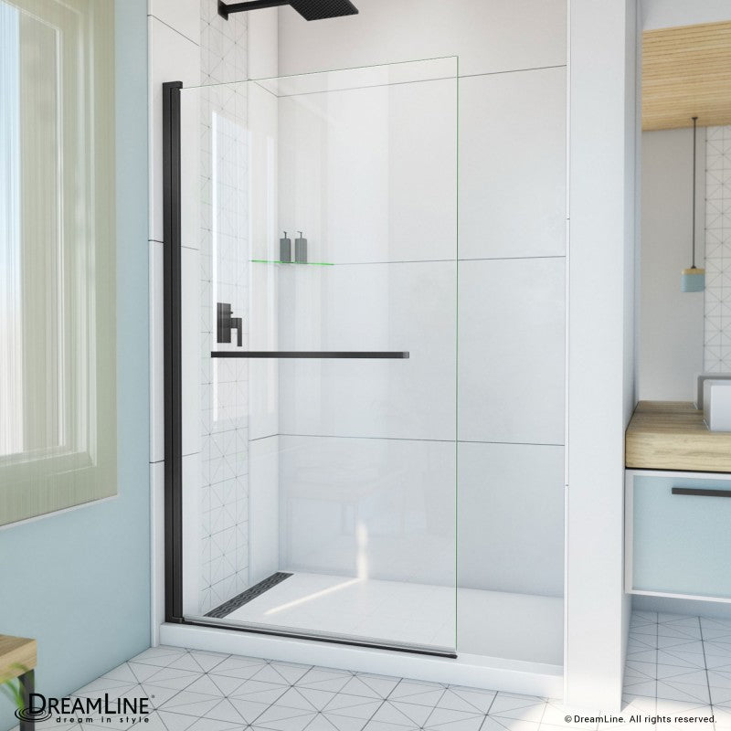 Aqua-Q Frameless Swing Shower Door