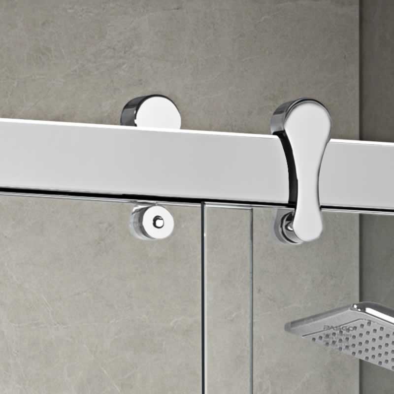 Viktor Semi-Frameless Double Sliding Shower Door