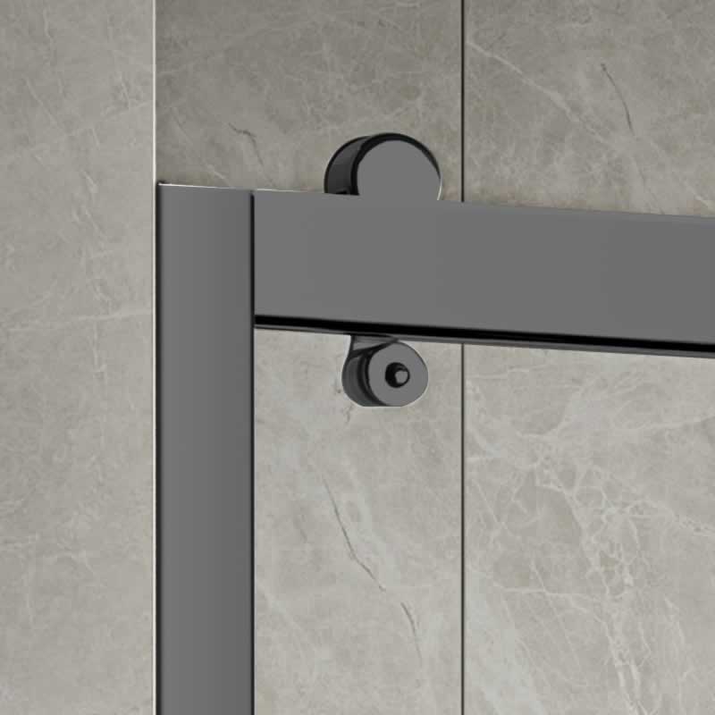 Viktor Semi-Frameless Double Sliding Shower Door