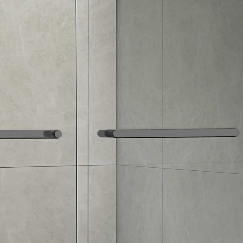 Viktor Semi-Frameless Double Sliding Shower Door