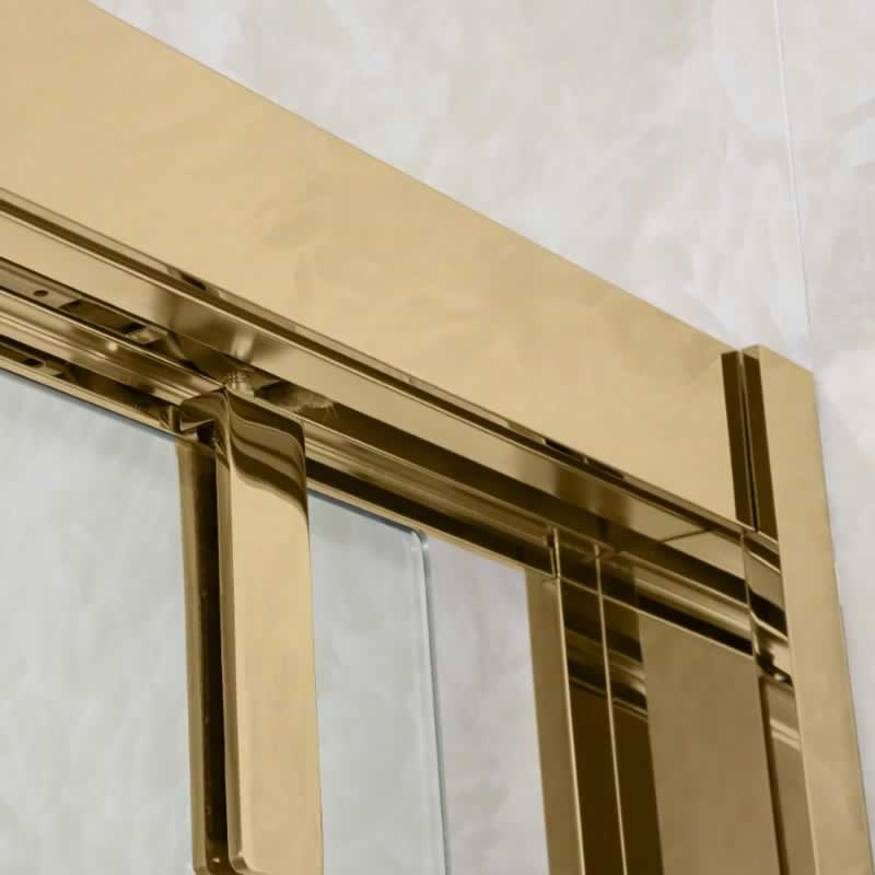 Astrid Semi-Frameless Double Sliding Shower Door