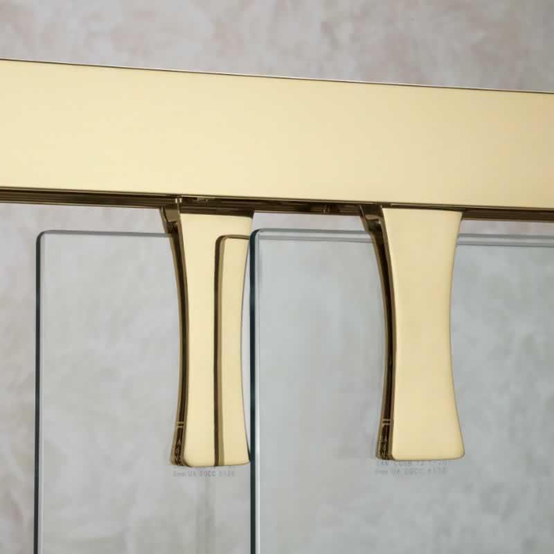 Astrid Semi-Frameless Double Sliding Shower Door