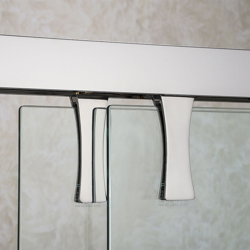 Astrid Semi-Frameless Double Sliding Shower Door