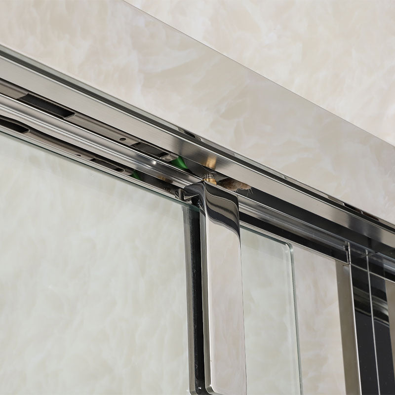 Astrid Semi-Frameless Double Sliding Shower Door
