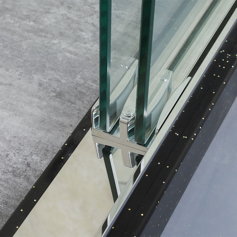 Astrid Semi-Frameless Double Sliding Shower Door