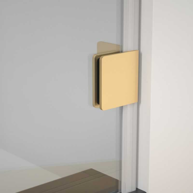 Mirelle Frameless Single Sliding Shower Door