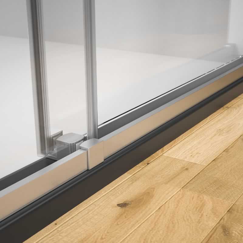 Yanda Frameless Double Sliding Shower Door