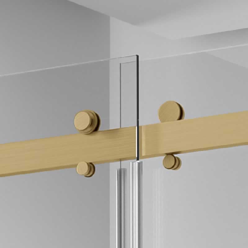Yanda Frameless Double Sliding Shower Door