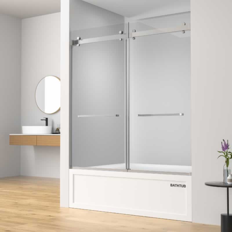 Yanda Frameless Double Sliding Shower Door