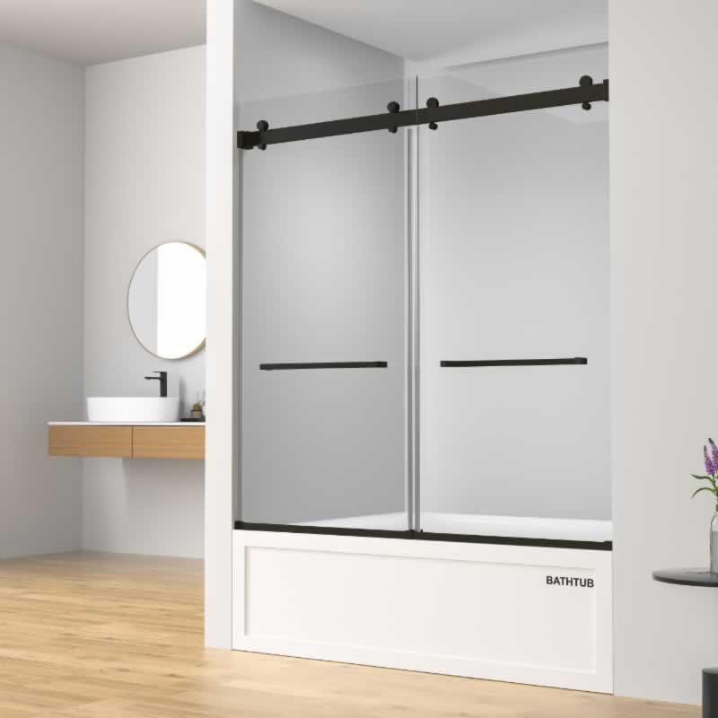 Yanda Frameless Double Sliding Shower Door