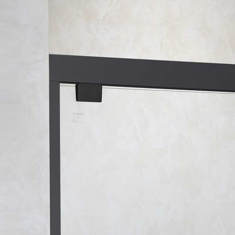 Yumi Semi-Frameless Double Sliding Shower Door