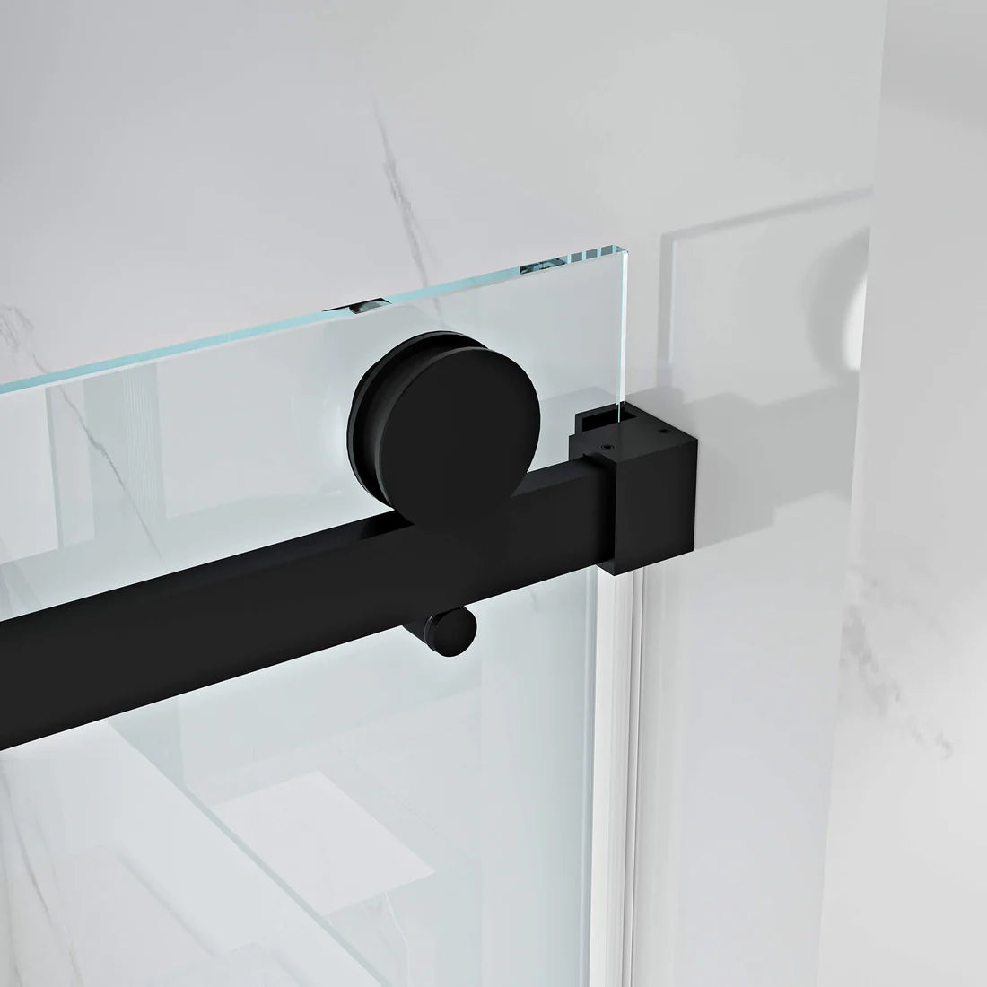 Zotikos Frameless Single Sliding Shower Door