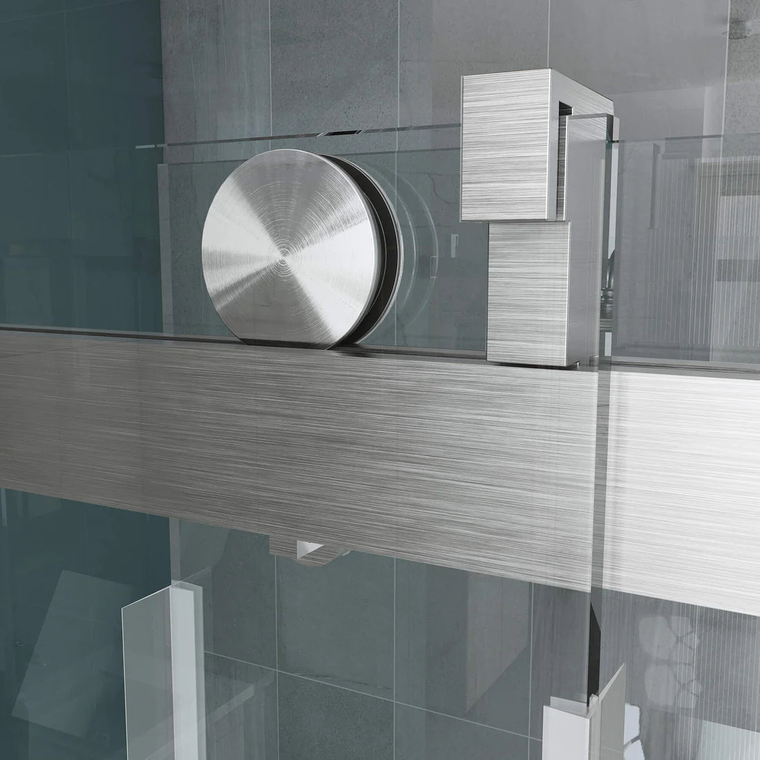 Xerxes Frameless Single Sliding Shower Door