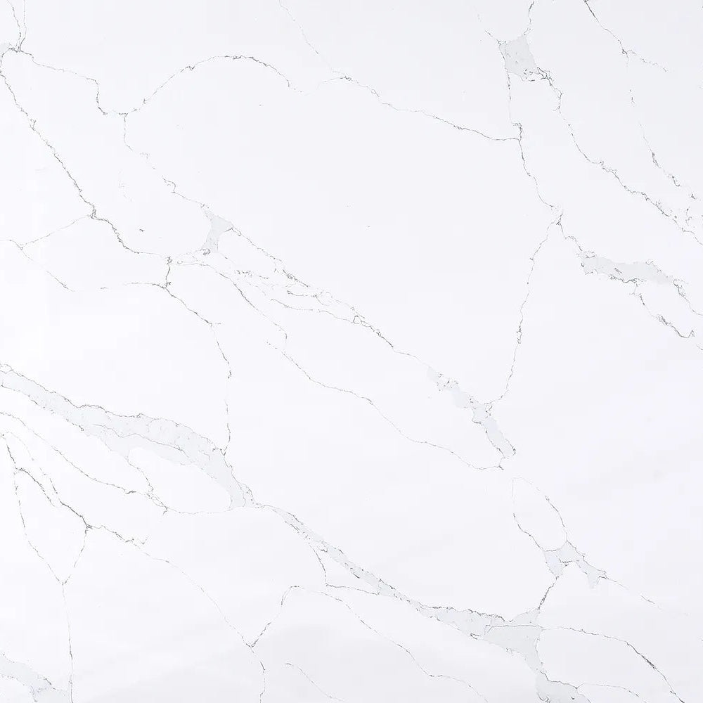 Statuario White Quartz Slab