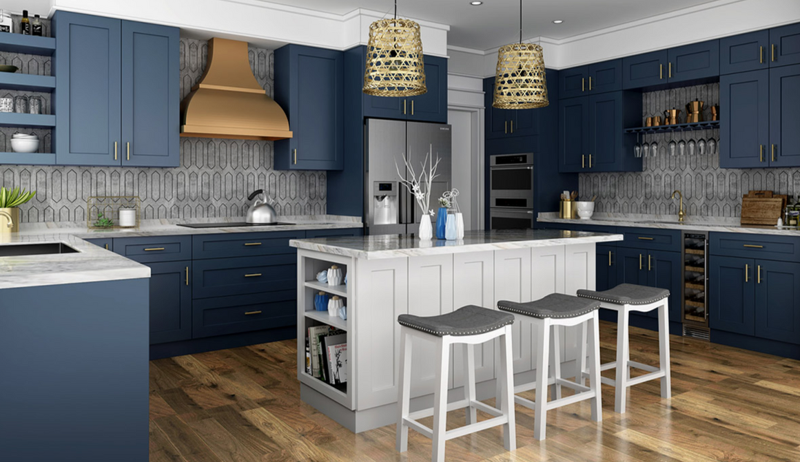Royal Blue Frameless Shaker