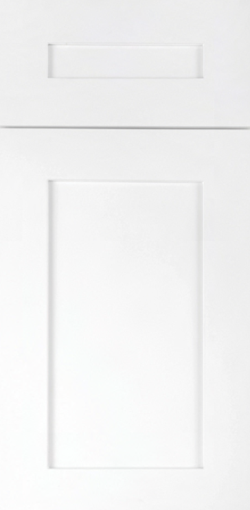 Mallorca White Frameless Shaker