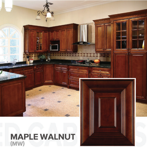 Maple Walnut Raised Panel