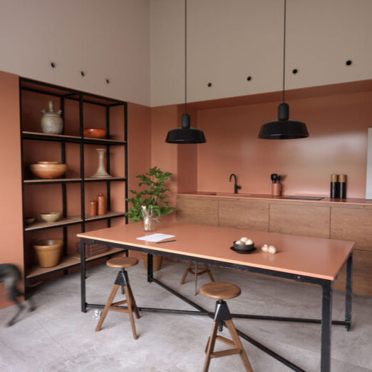 Cosentino Silestone® Arcilla Red Quartz Slab