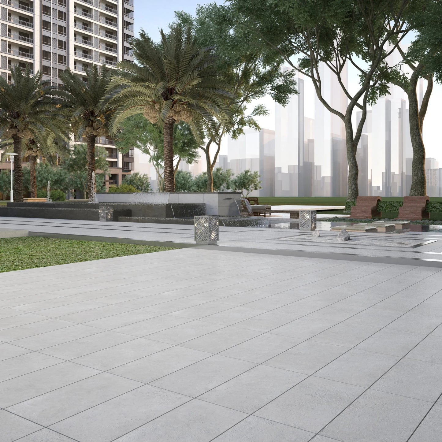 C-fusion Porcelain Pavers