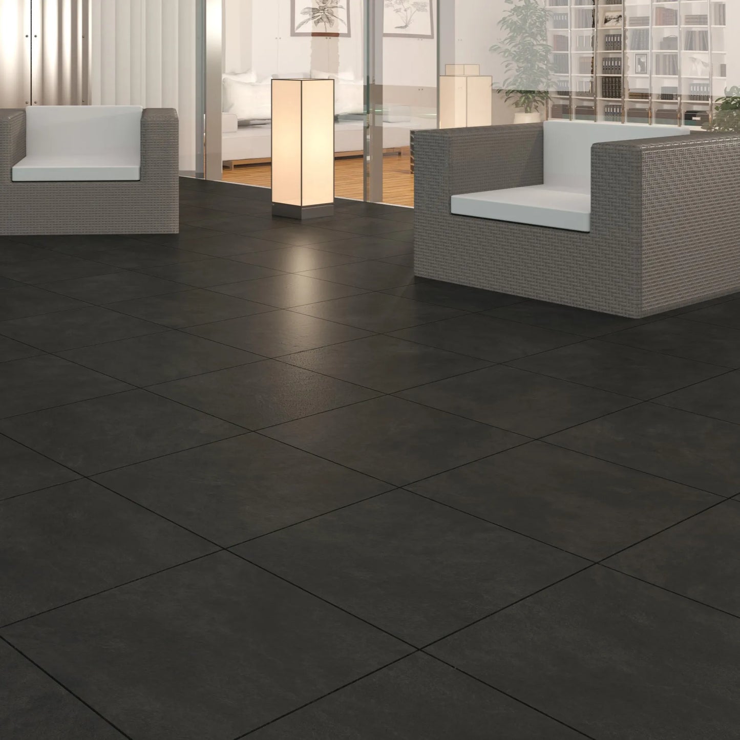 Novus Basalt Porcelain Pavers