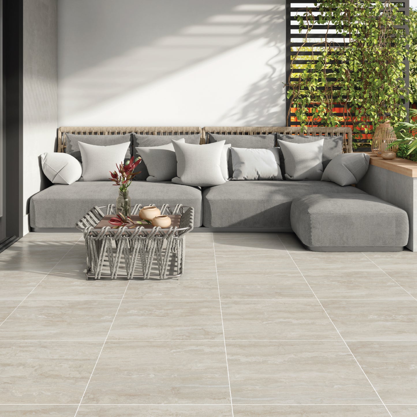 Tuscany Beige Porcelain Pavers