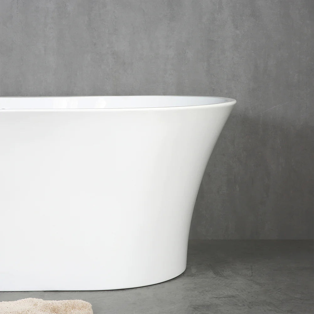 Crystal 59" Freestanding Bathtub