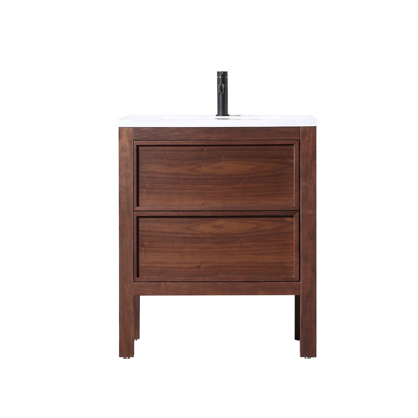 Annecy 24" Freestanding Bathroom Vanity with Reinforced Acrylic Integrated Sink Top