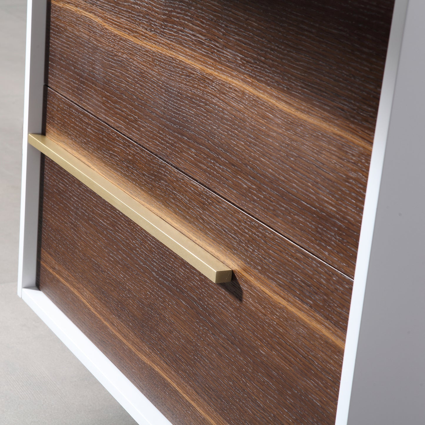 Goreme 30" Wall Mounted Bathroom Vanity with Premium Grade ATH Matte Solid Surface Top and Vessel Sink