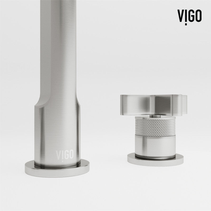 Wythe Cross 8" Widespread Bathroom Lavatory Faucet