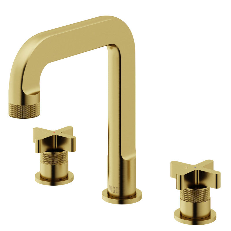 Wythe Cross 8" Widespread Bathroom Lavatory Faucet