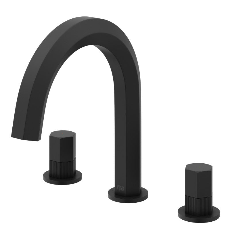 Hart Hexad 8" Widespread Bathroom Lavatory Faucet