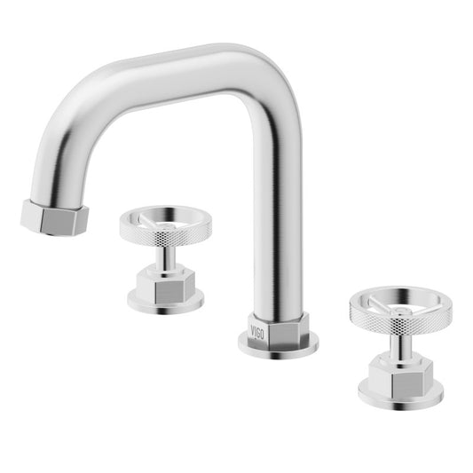 Hart Wheel 8" Widespread Bathroom Lavatory Faucet