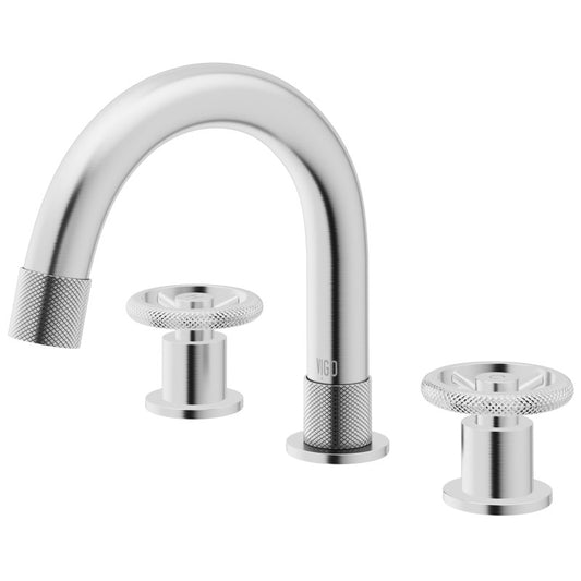 Wythe Wheel 8" Widespread Bathroom Lavatory Faucet