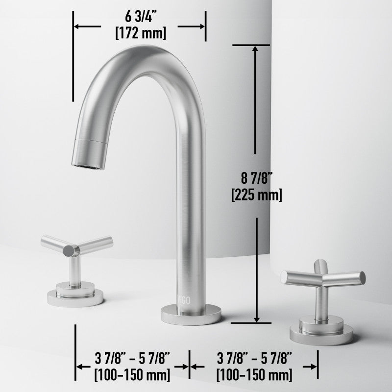 Irving 8" Widespread Bathroom Lavatory Faucet