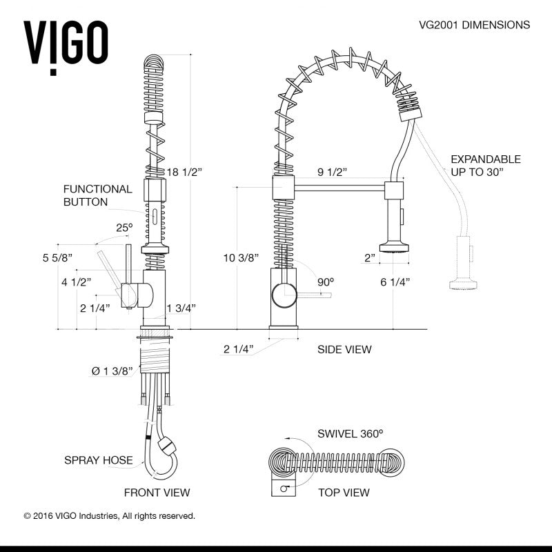 Edison Kitchen Faucet