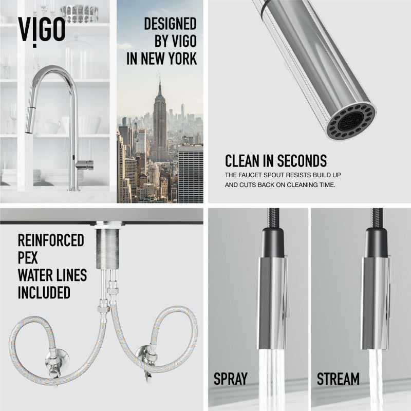 Greenwich Touchless Sensor Kitchen Faucet