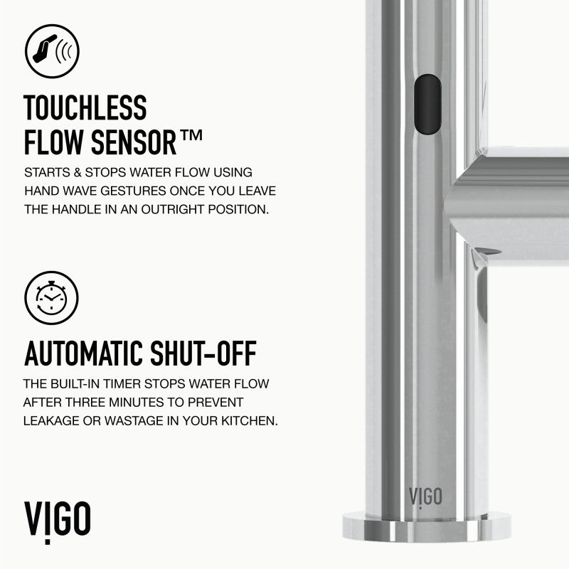 Greenwich Touchless Sensor Kitchen Faucet