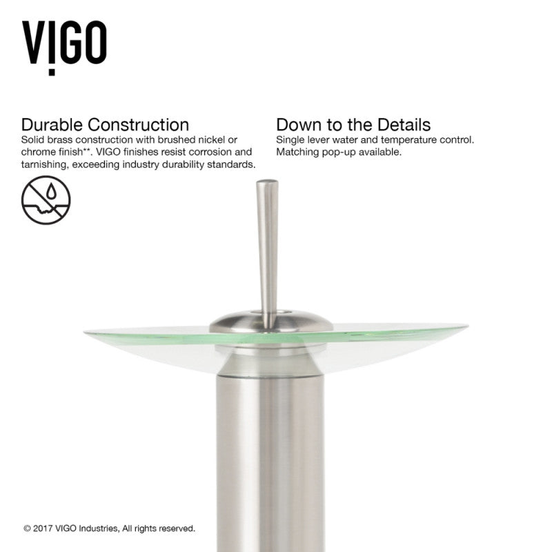 Waterfall Bathroom Vessel Faucet