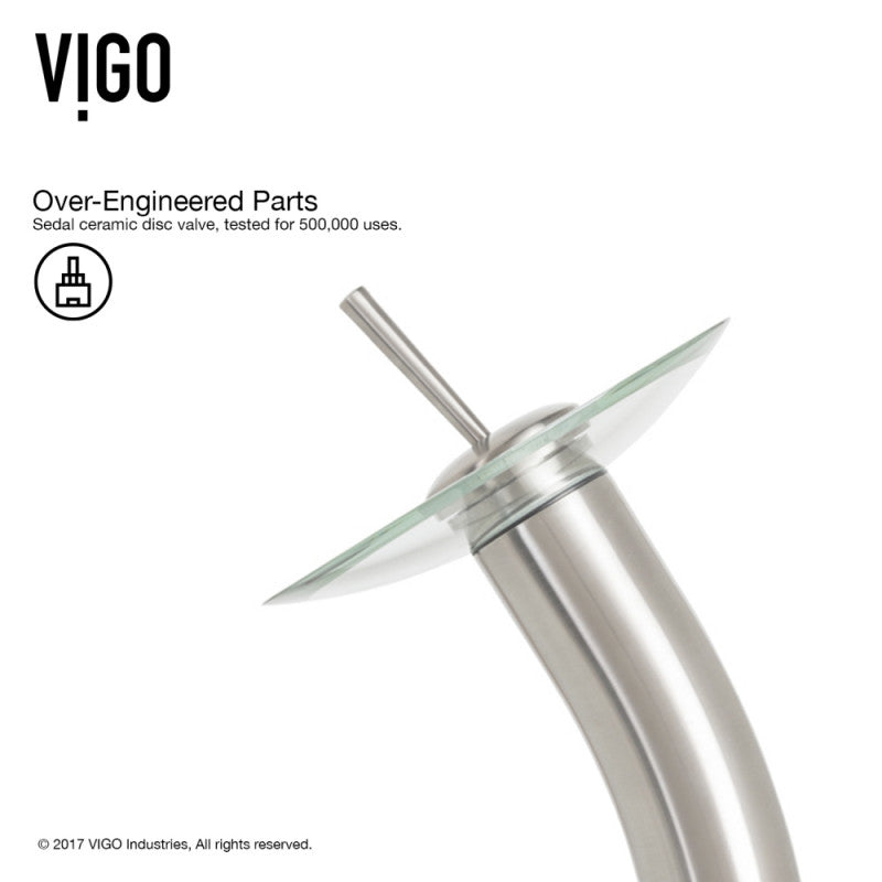 Waterfall Bathroom Vessel Faucet