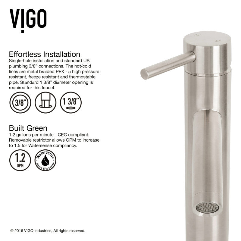 Dior Bathroom Vessel Faucet