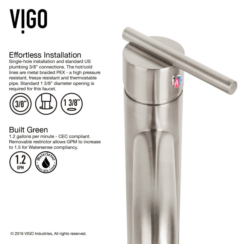 Seville Bathroom Vessel Faucet
