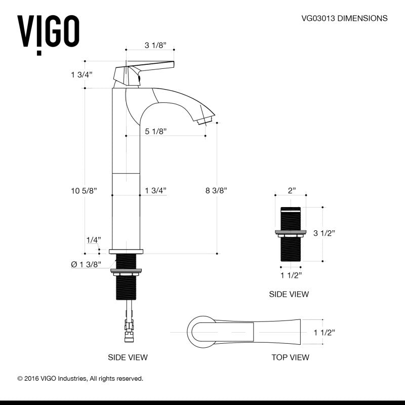 Linus Bathroom Vessel Faucet