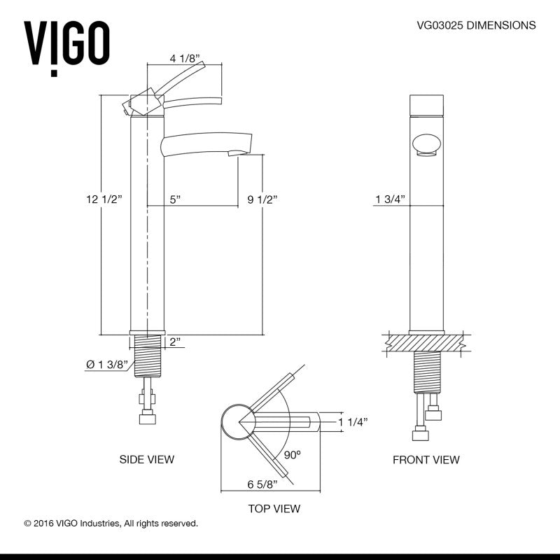 Milo Bathroom Vessel Faucet