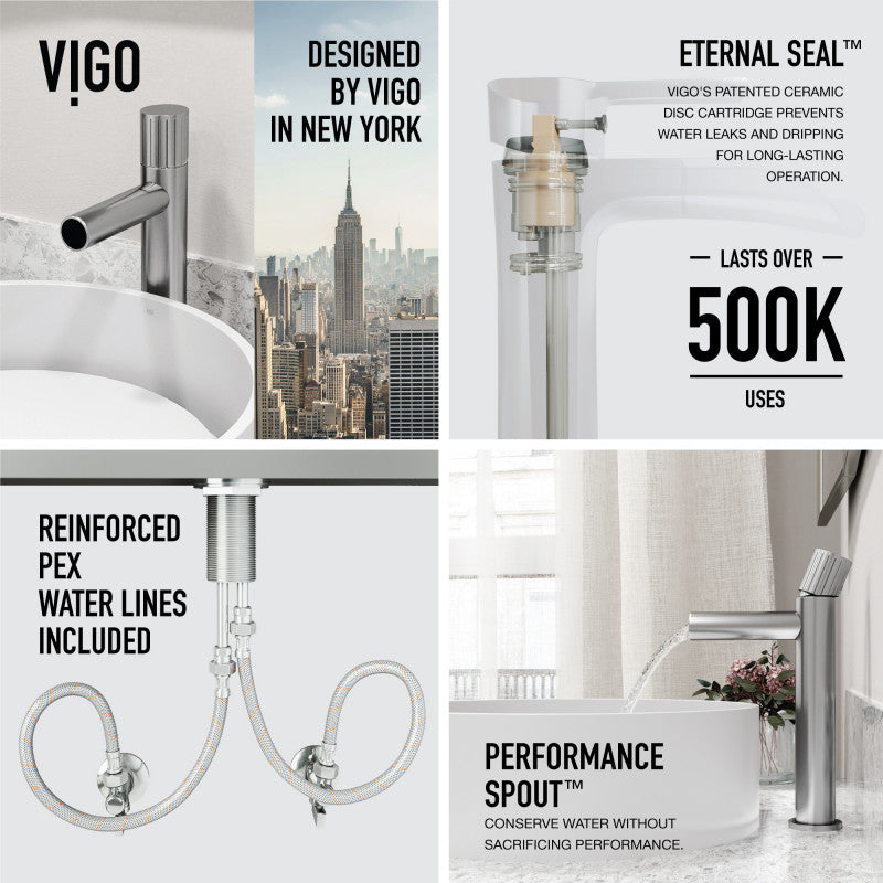 Ashford Bathroom Vessel Faucet