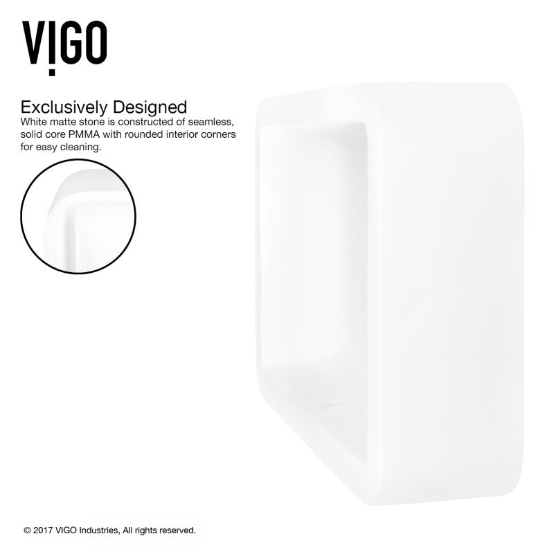 Petunia Matte Stone™ Vessel Bathroom Sink