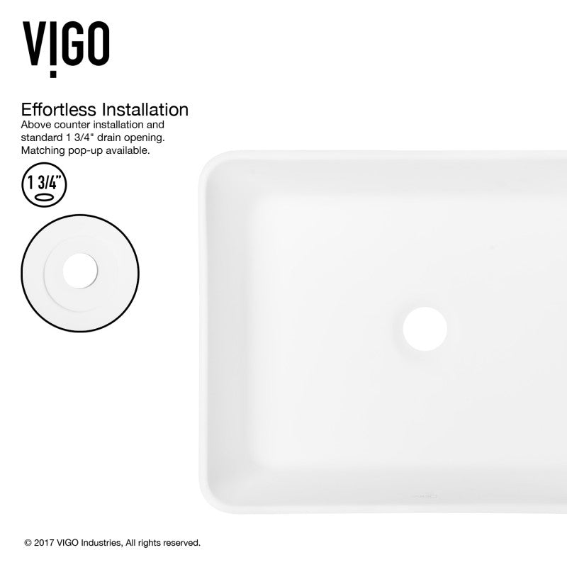 Marigold Matte Stone™ Vessel Bathroom Sink