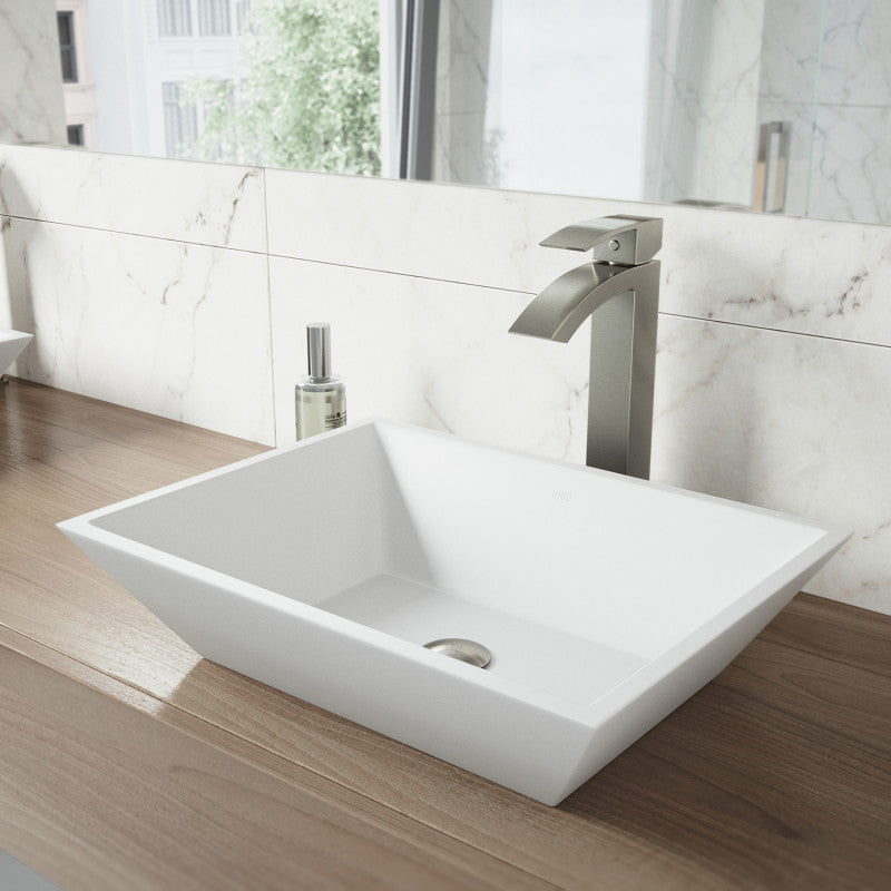 Vinca Matte Stone™ Vessel Bathroom Sink