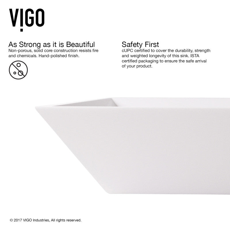 Vinca Matte Stone™ Vessel Bathroom Sink