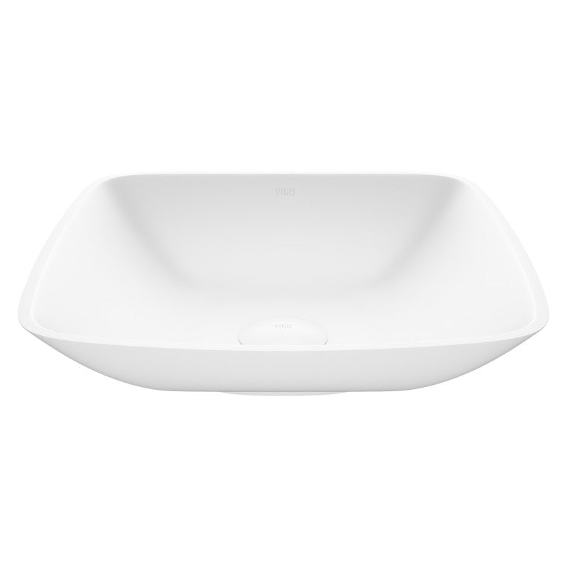 Hyacinth Matte Stone™ Vessel Bathroom Sink